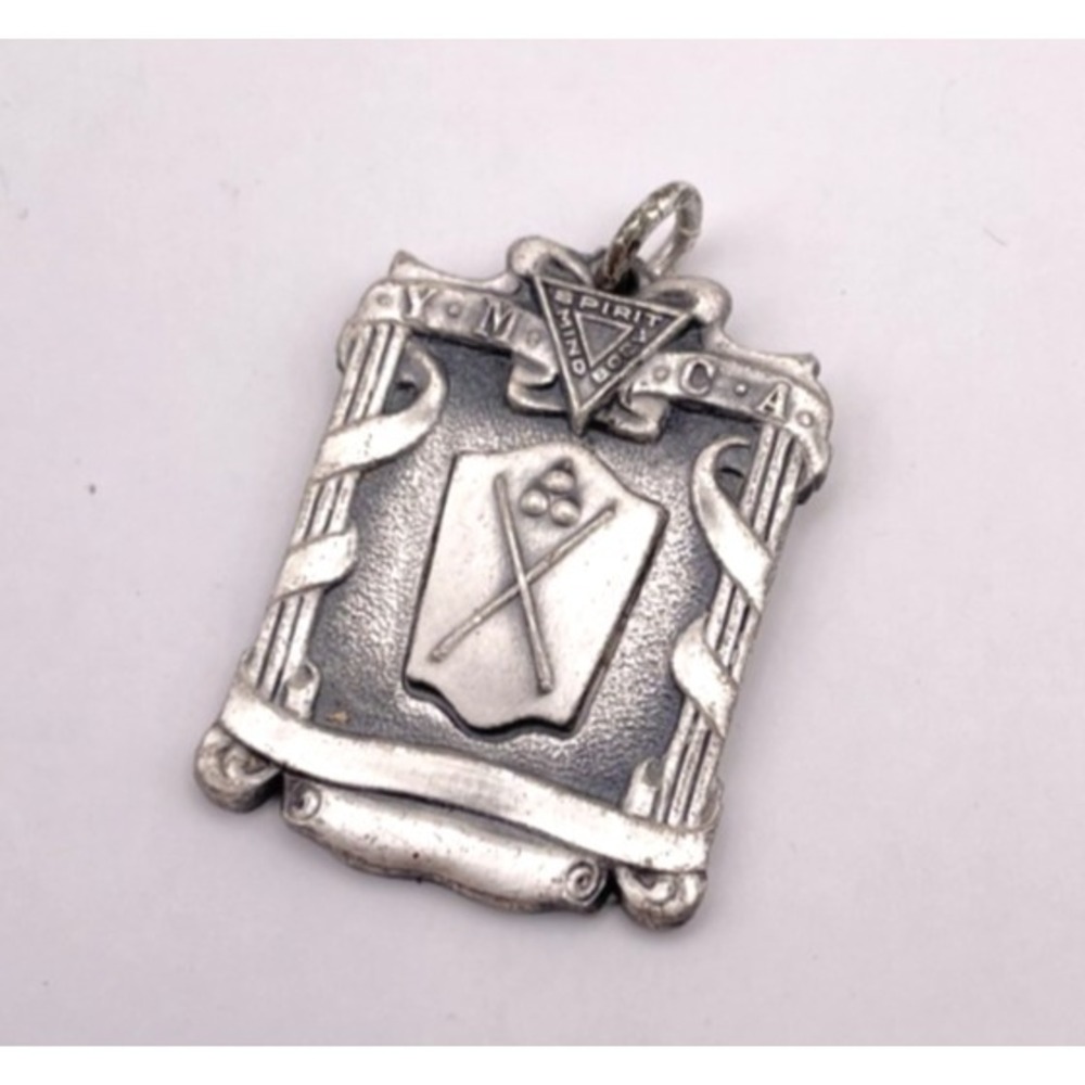 Vintage Pendant‎ Y.M.C.A Rectangle Shape 1954-55